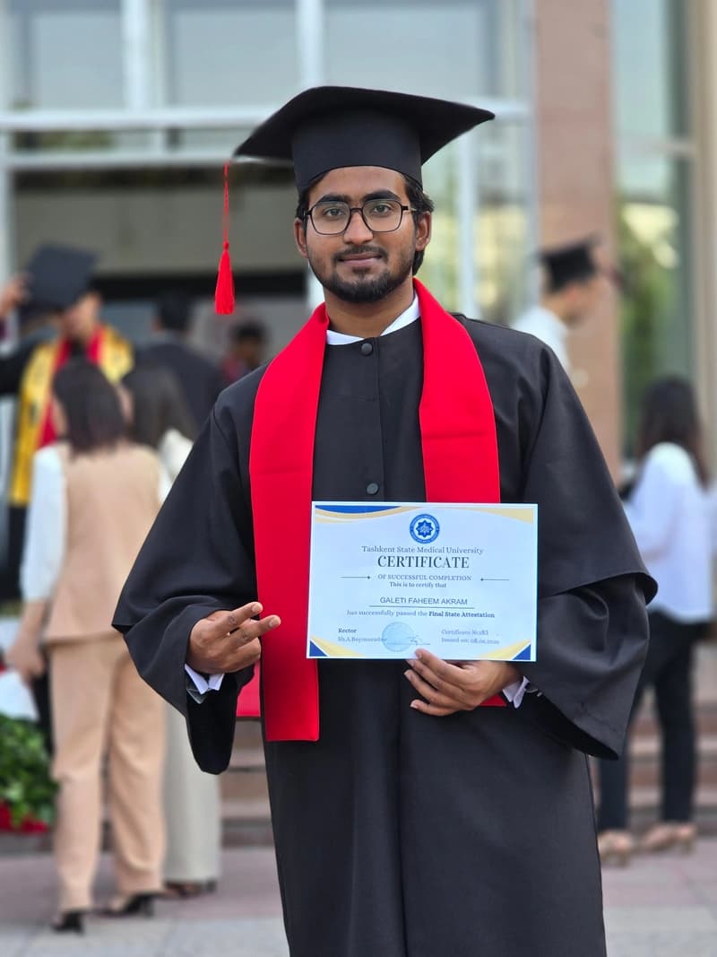 Dr. Faheem Akram - MayoMD Alumni from Andhra Pradesh